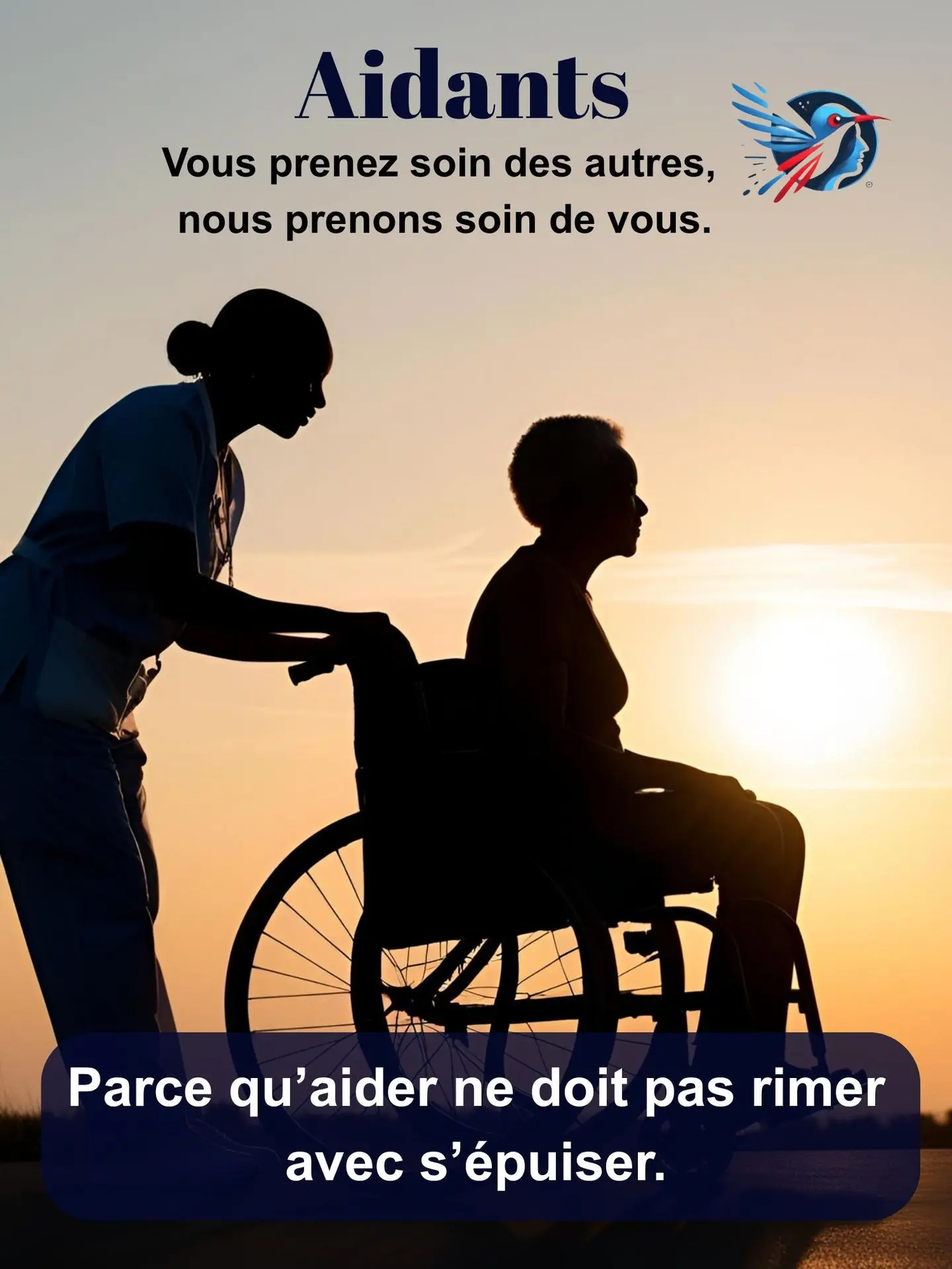 affiche pour offre pour aidant