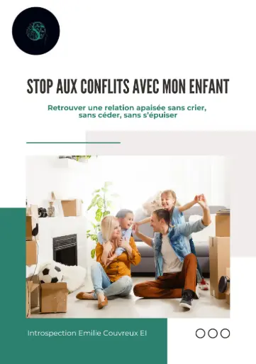 Stop aux conflits avec mon enfant